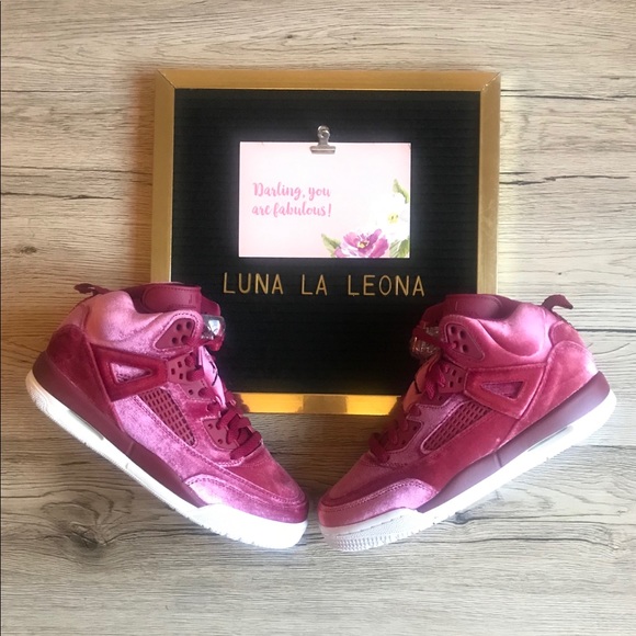 NEW Nike Jordan Spizike GS Noble Red Sneakers, size 4 youth/ 5.5 women - Picture 5 of 10